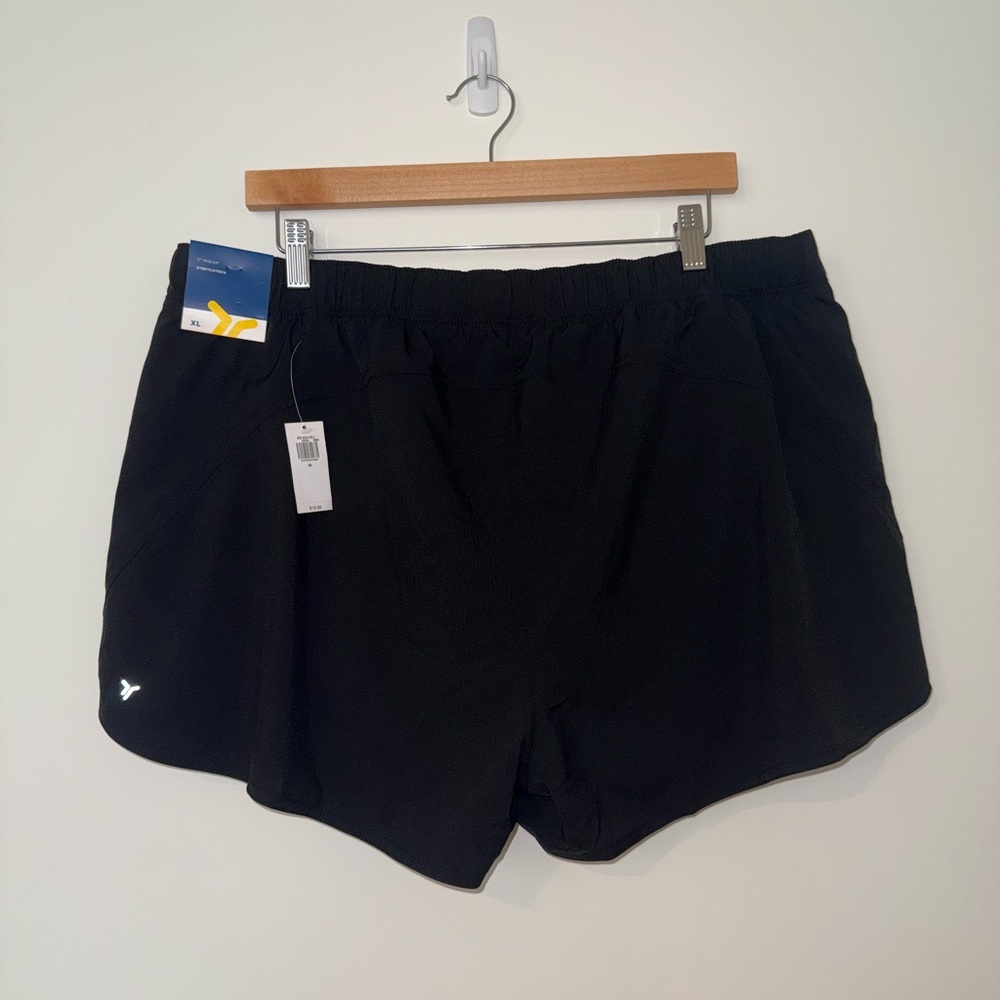 Old Navy Black Athletic Shorts Relaxed Fit
